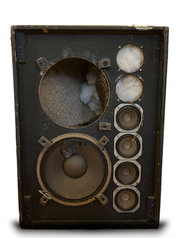 Brian Anderson's Wall of Sound speaker. Photo: Brian Anderson.