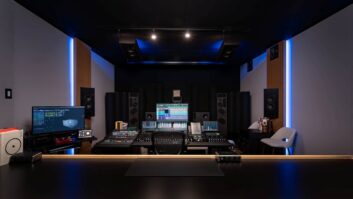 The immersive room of BrightFrame Studios' new Burbank facility.