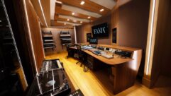 Studio D is hidden behind a bookcase inside a Santo Domino colonial building.