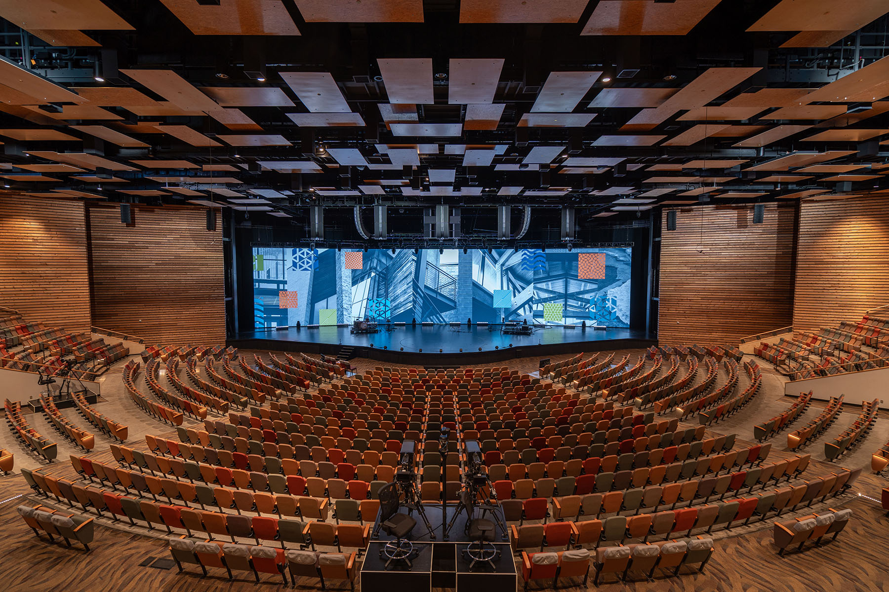 Clark recently installed an L-Acoustics L Series loudspeaker system paired with L-ISA technology at Dallas’ Watermark Community Church