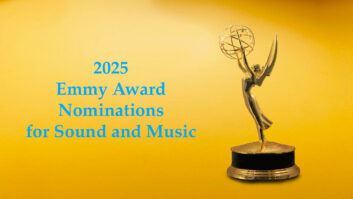 2025 Emmy Award Nominations for Sound and Music Announced