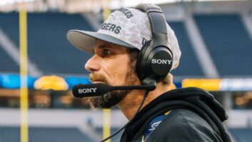 Sony’s new headsets were based around 1000X Series tech and then custom-tuned for the sidelines. Photo: Sony.