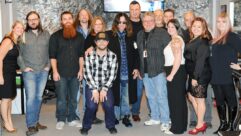 Ozzy and Jack Osbourne visit Iron Mountain’s The Underground in Pennsylvania. Pictured L-R: Bethany Boarts, Thomas Davis, AJ Conner, Brett Zinn, Cindy Crowley, Jack Osbourne, Ozzy Osbourne, Bob Koszela, Grant Fletcher, Dan Tharp, Rich Johnson, Michelle Macklin, Ray Townsend, Natasha Brenneman and Jody Hunsberger.