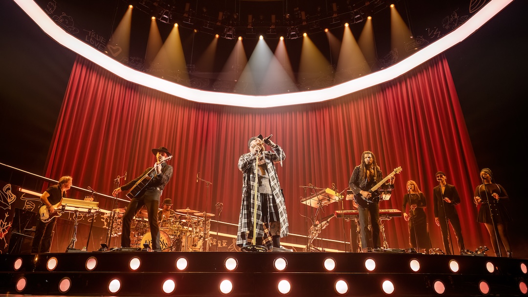 American singer-songwriter Teddy Swims has been touring the world this year, bringing his mix of country, pop and R&B around the globe. Photo: Gary Mather.