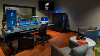 The new ADR3 control room features a 24-fader Avid S6 console, Avid MTRX II I/O, and BSS BLU for routing and switching. Photo: Eric Dye.