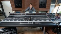 Olivier Cussac has launched Studio Condorcet in a new location with a new mixing console.