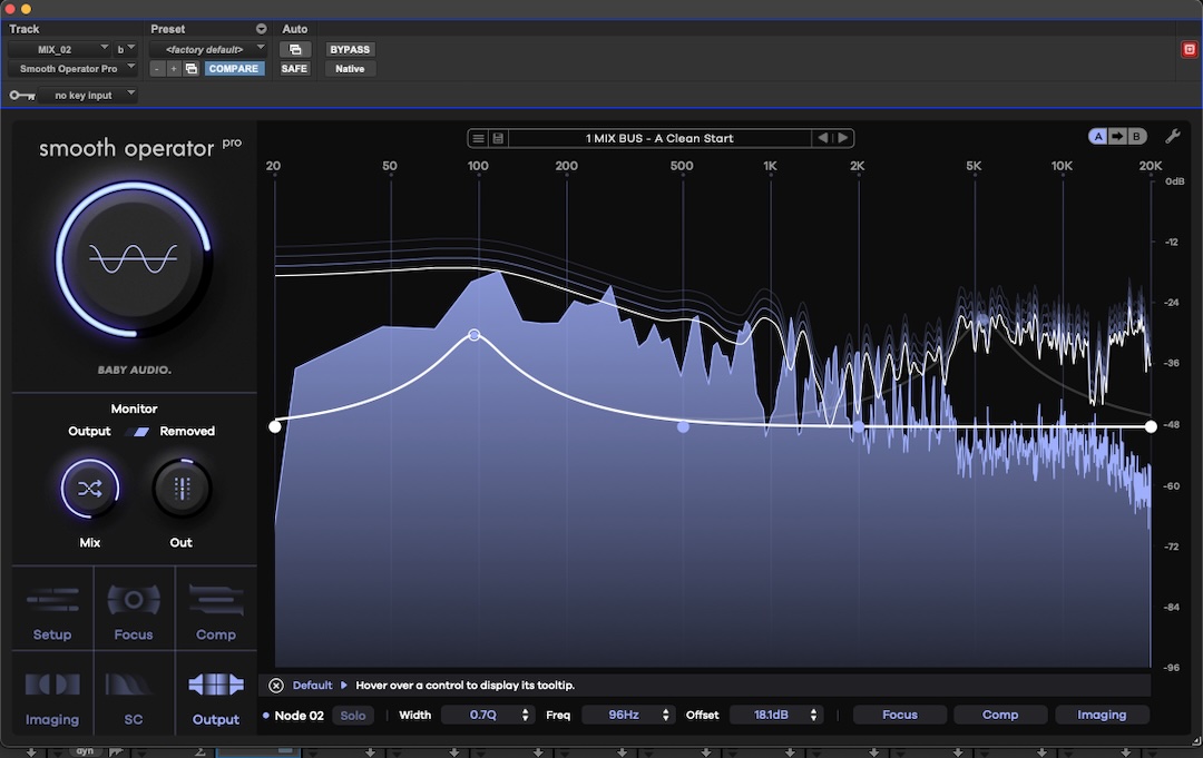 Smooth Operator Pro’s Extreme setting
