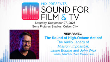 Mix Sound for Film & TV Sets Panel on 'The Sound of High-Octane Action!'