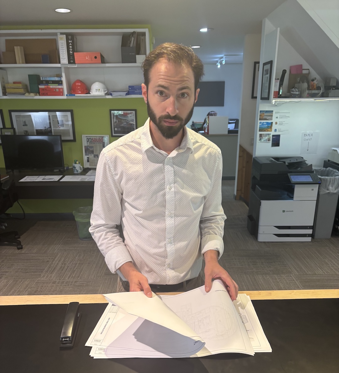 WSDG partner and project manager Jonathan Bickoff. Photo: Tom Kenny.