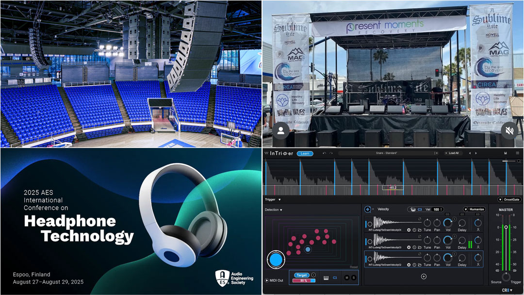 QuickMix – Aug 12, 2025: MTSU, Martin Audio, AES, QSC, More!