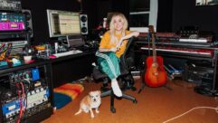 Seen here in her well-appointed home/studio, Suzy Shinn has been making a name for herself working with acts like Weezer, Panic! at the Disco, Dua Lipa and more. Photo: Alice Baxley.