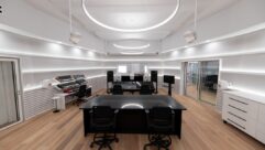 Studio33:3 in Grand Rapids, Michigan, designed to translate a live worship set or studio session into an immersive experience, boasts a Genelec 7.1.4 system.