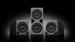Neumann's new KH 805 II, I, KH 810 II and KH 870 II studio monitors.