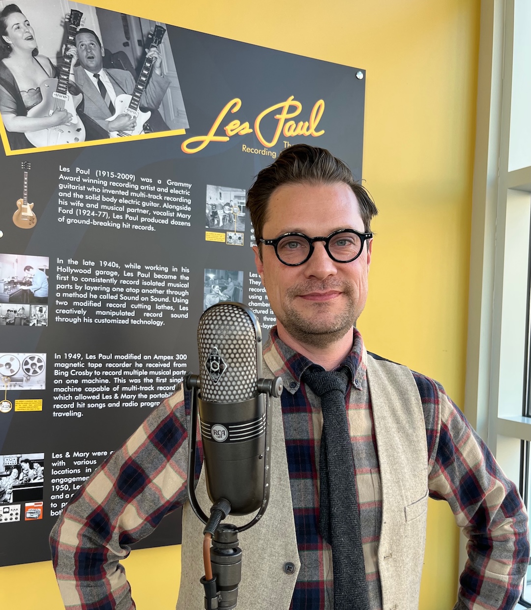 Sean McClowry, a transfer and restoration specialist and owner of Attic Studio in New Jersey.PHOTO: Emily Pinkerton.