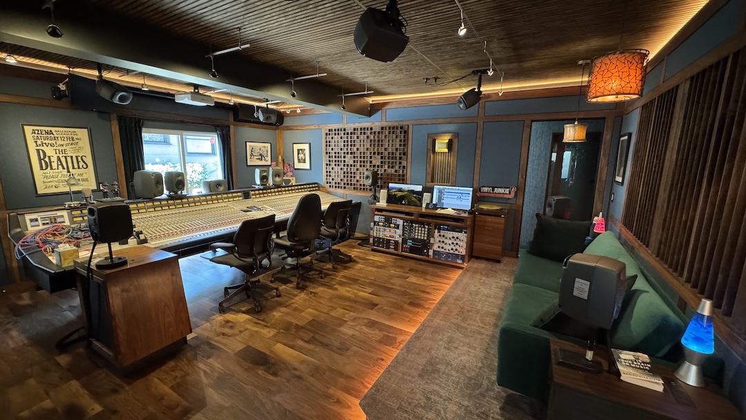 The new Mix This! FTA, featuring a custom SSL 4K console and 7.1.4 monitoring. Photo: Marlene Passaro