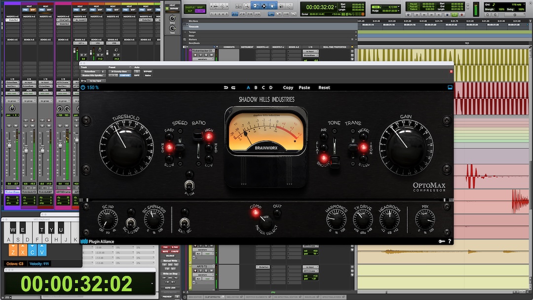 Shadow Hills OptoMax Optical Compressor Plug-In Debuts