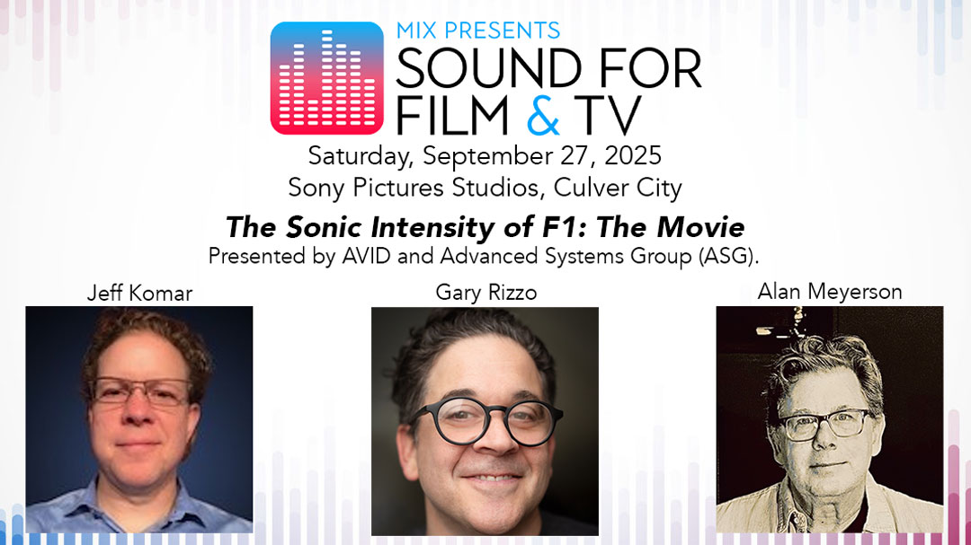 Mix Sound for Film & TV Explores the Sonic Intensity of F1: The Movie