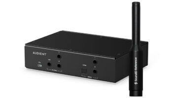 Teaming up with Sonarworks, Audient has launched ORIA Mini, a room correction system based around a dedicated hardware unit.
