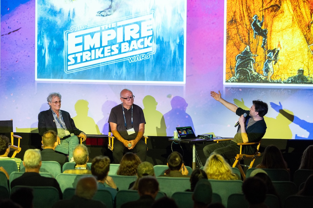The 'InDepth Live: A Sound Design conversation featuring Randy Thom, Mark Mangini' panel was a crowd pleaser