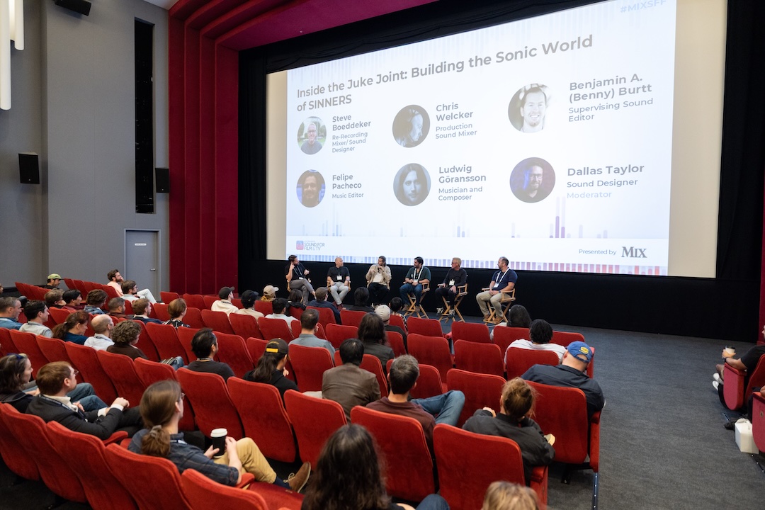 While it was featured later on in the Sound Reel Showcase, 'Sinners' took centerstage for an extensive panel on its post process.