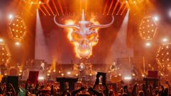 Spinal Tap triumphantly return to the stage in Spinal Tap II: The End Continues. Photo: Bleecker Street & Authorized Spinal Tap LLC.