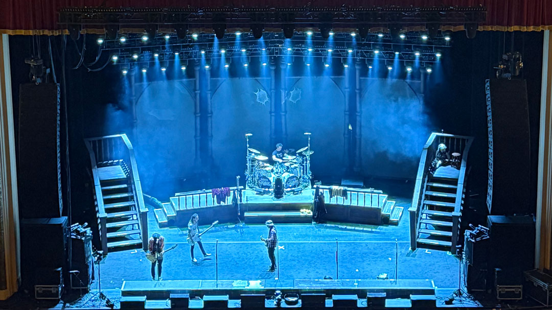 SLS Production Services fielded a JBL VTX system for Alice Cooper's recent tour.