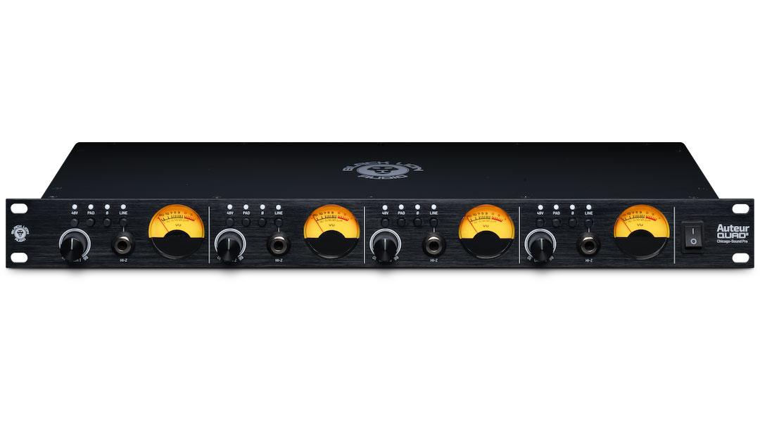 Black Lion Audio Auteur Quad2 Mic Preamp