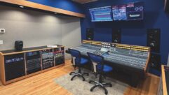 The Hayes School of Music at Appalachian State University, Boone, NC, has undergone an acoustic, design and technology upgrade in the Robert F. Gilley Recording studios
