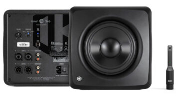 IK’s new iLoud Sub is a compact subwoofer designed to team with any 3- to 7-inch studio monitors.