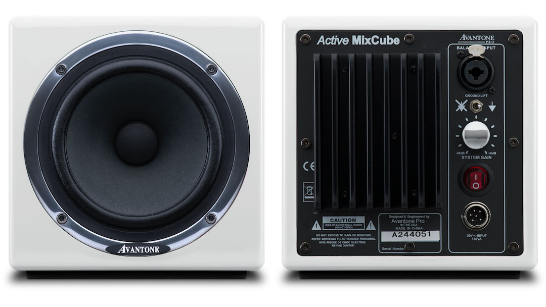 Avantone Pro's MixCube Active now comes in white.