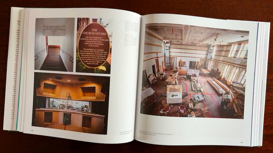 The revitalization of the facility is carefully documented.