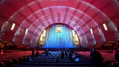The spatial audio system at Radio City Music Hall uses Holoplot speakers supplemented by L-Acoustics surrounds and fills. Photo: Clive Young.