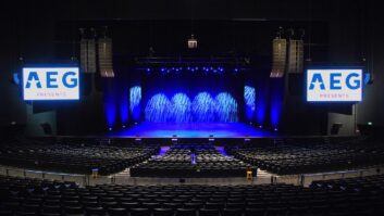 Texas Trust CU Theatre at Grand Prairie, a city-owned and AEG-operated indoor theatre, has upgraded its audio facilities with a new concert sound system.