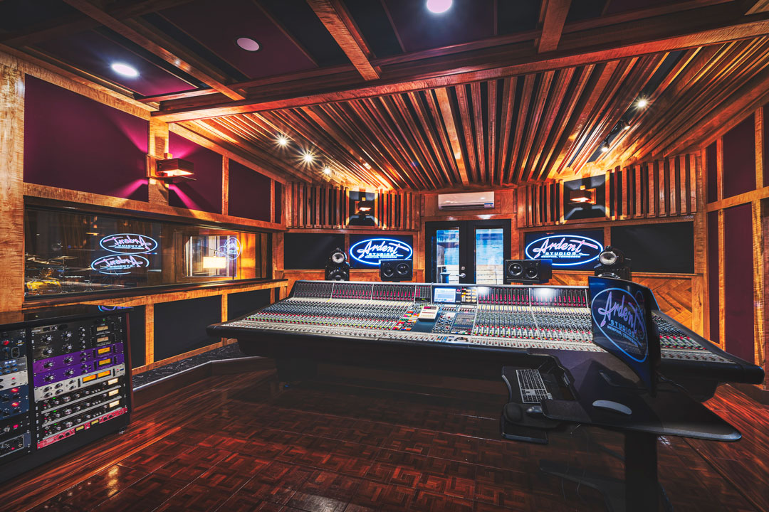 Ardent Studio A, featuring a 72-channel Neve 88RS console. Photo: Chase Pierson.