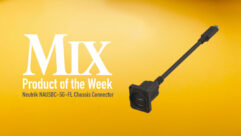 Neutrik NAUSBC-5G-FL Chassis Connector — A Mix Product of the Week