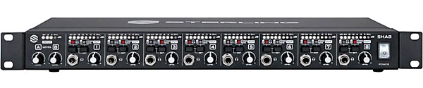 Sterling Audio 8-Channel Rackmount Headphone Amplifier