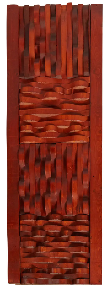 One of four acoustic wall panels once owned by Les Paul up for auction. Photo: Julian's Auctions.