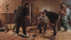 Preparing on the Colts Neck house set. Note the TEAC 144 recorder on the far left. Photo: Macall Polay/20th Century Studios.
