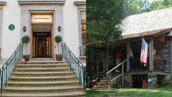 Abbey Road and The Cash Cabin Studio. Photos: Future, and Peter Bischoff/Getty Images.