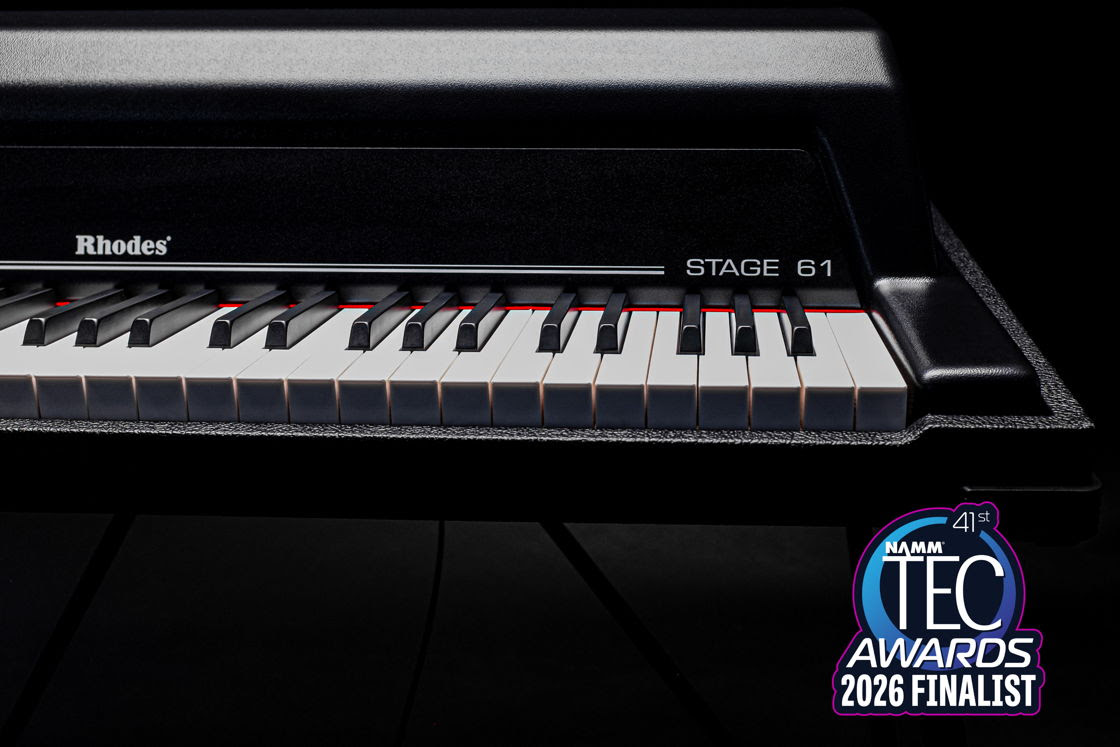 Rhodes Stage 61 and MK8 MIDI Selected as Finalists for the 2026