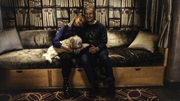 Betty and Bob, pictured here during a minute of down time in the lobby of Apogee headquarters. Photo: Mike Skillsky.