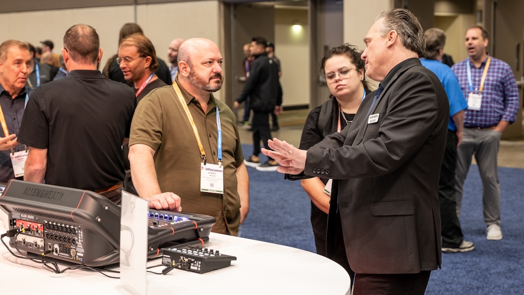 The Allen & Heath booth will feature the company's entire product line on display.