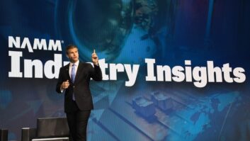 Every year, NAMM President and CEO John Mlynczak opens NAMM U with his Industry Insights session. Photo: Courtesy of NAMM.