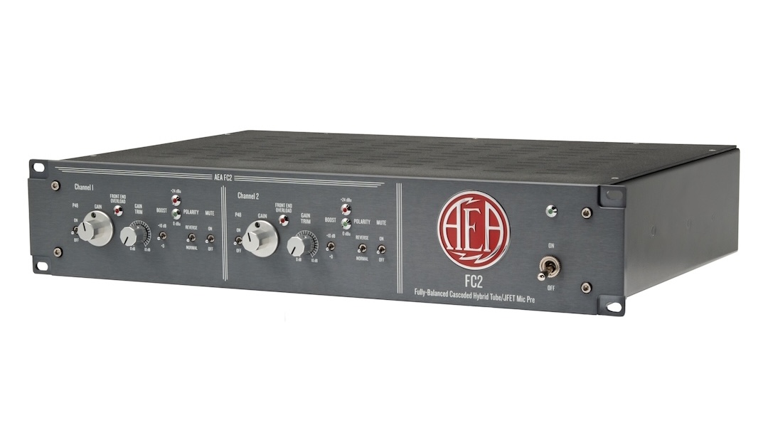 AEA Ribbon Microphones' FC2 two-channel tube preamplifier