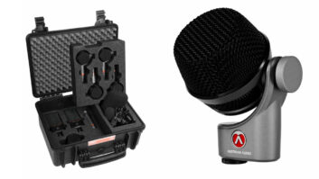 Austrian Audio's DMK1 drum mic kit and OC-B6.