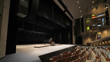 Zellerbach Hall at the University of California, Berkeley, has upgraded to the next-generation Meyer Sound Constellation acoustic system.