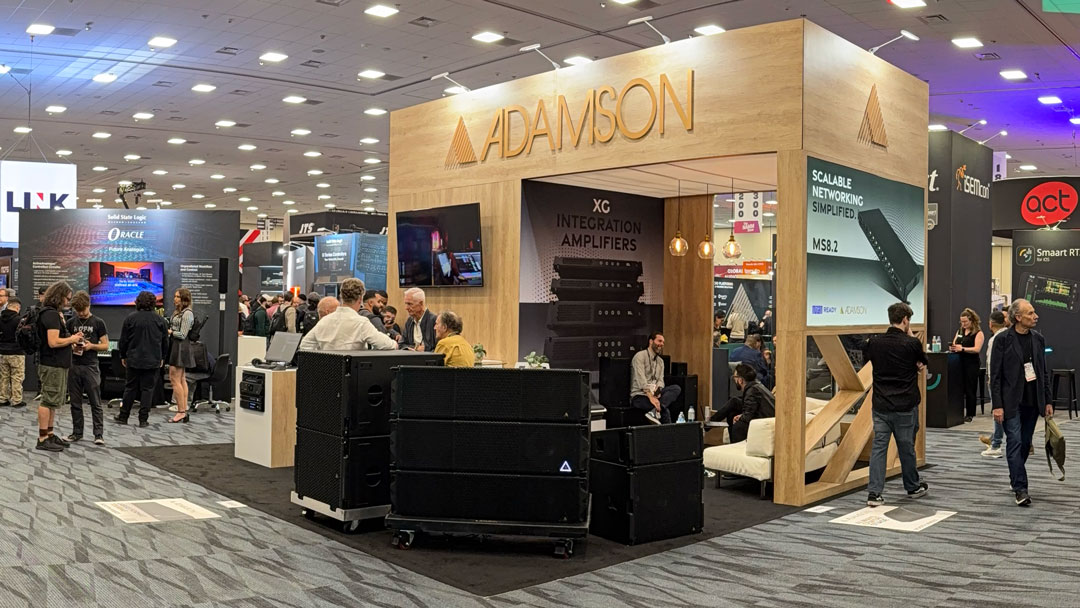 Adamson released its MS8.2 Network Switch and USB Milan Bridge at NAMM.