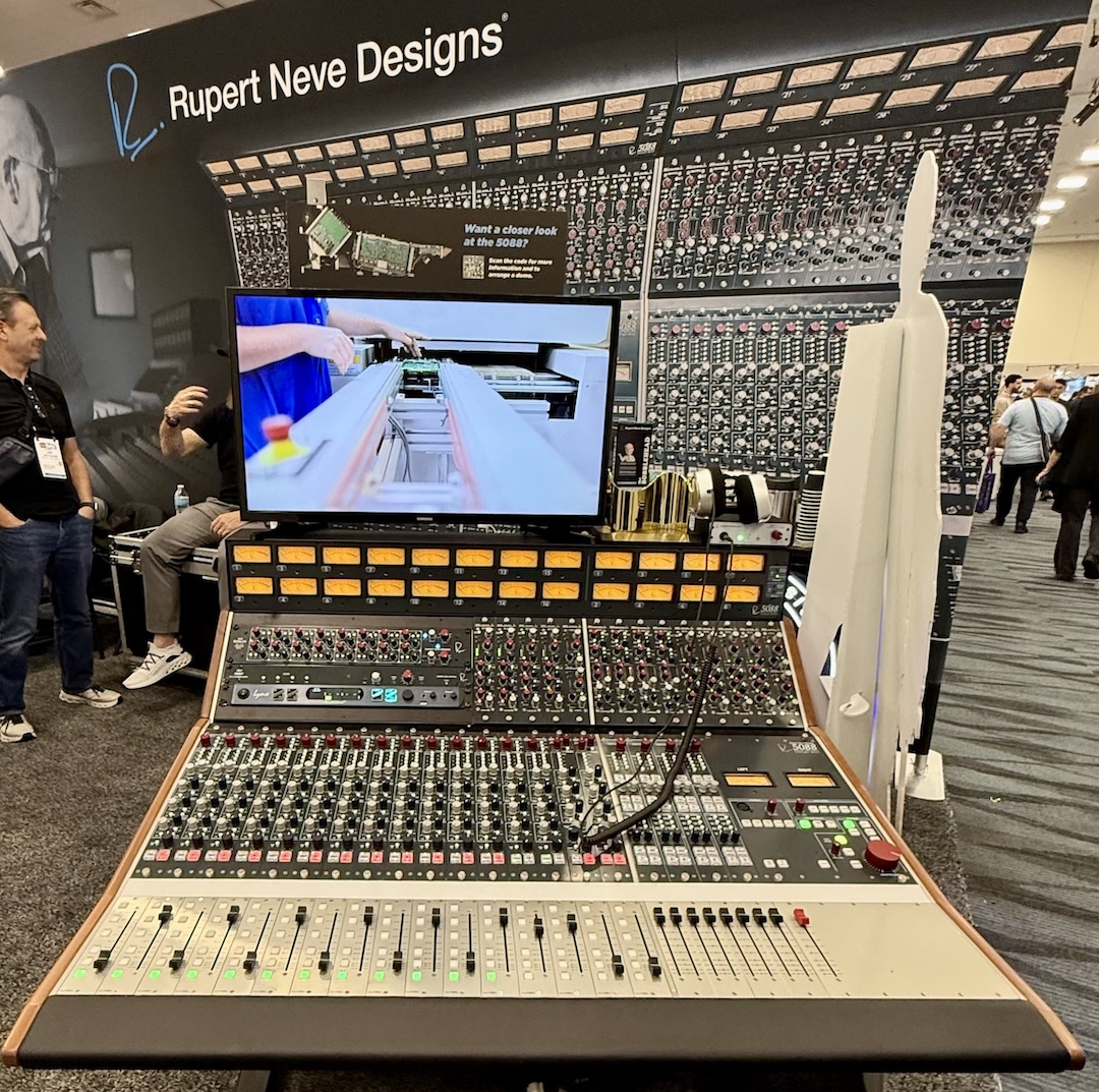 Rupert Neve Designs' 5088 stopped all visitors in their tracks.