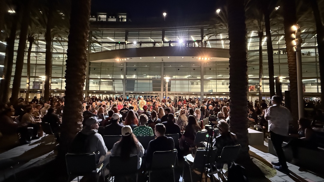 NAMM 2026 Day 1—and our Seen on the Scene coverage—concluded with the annual drum circle, drawing hundreds of visitors to bang and slam to their hearts' content.