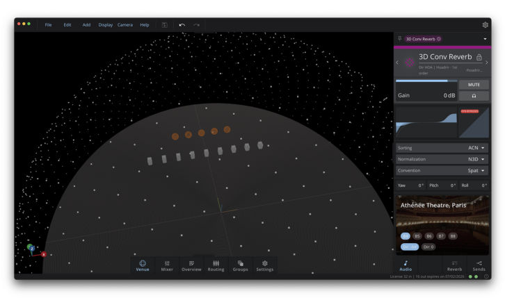 HOLOPHONIX Convolution Reverb